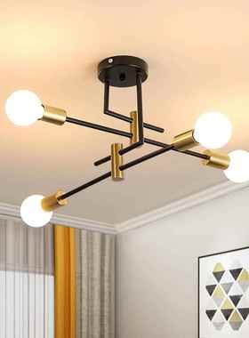 亚马逊创意个性枝型吸顶灯现代简约异形卧室客厅灯ceilinglight