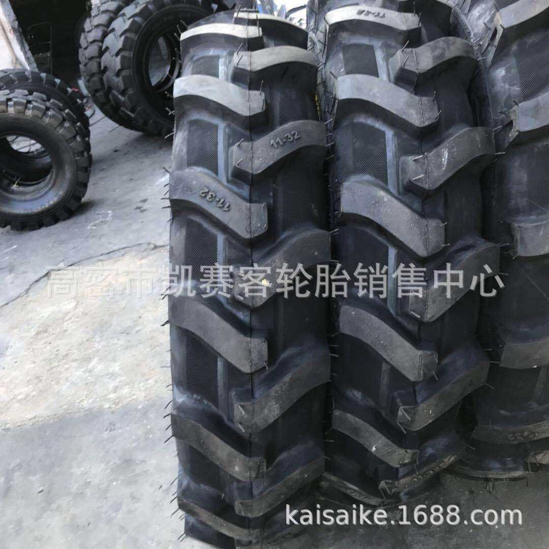 改装加高窄胎11-32人字加密农用拖拉机轮胎