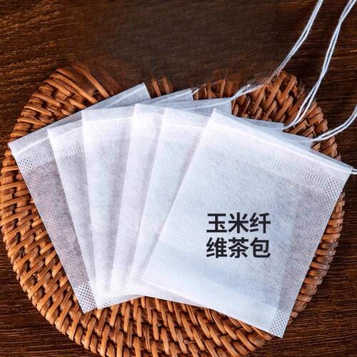 Corn fiber tea bags, disposable filter bags, food-grade tea