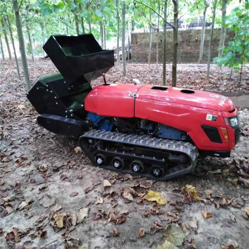 农用履地带式遥控施肥机多功能旱地施肥小OBY机型开山够施肥一体