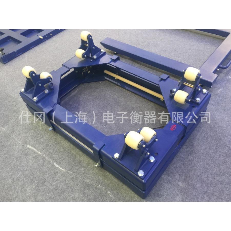 汕头自来水厂钢瓶电子地磅-2吨水处理氯瓶气体称重电子秤可接PLC