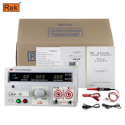 美瑞克RK2672DM数显耐压仪交流直流两用安规漏电流综合仪