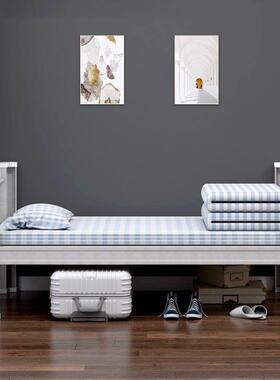 轻奢加厚层上下床32423学室生寝员工宿舍下铺钢上架床高低床双铁