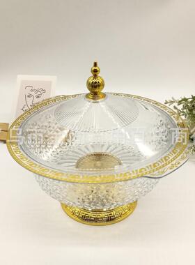 Hot-selling new gold-edged patterned light luxury fruit and