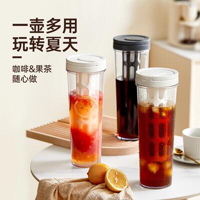Cold Brew Coffee Maker, Fruit Tea Infuser, Ice Extraction Pi