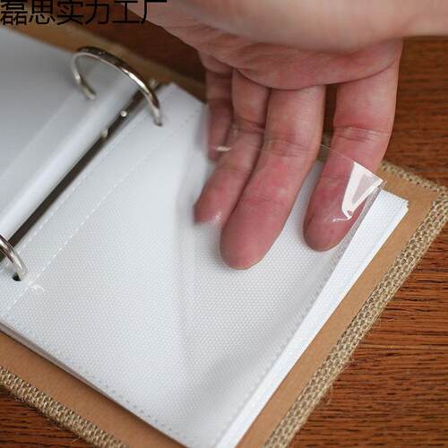 宝丽来方形插袋相册拍立得插页式4寸活页影集简约便携创意收纳册