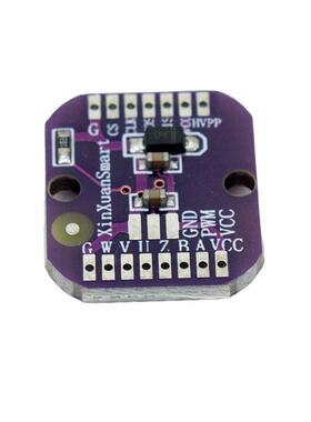 MT6825磁编码器模块PWM/SPI无刷电机编码器送磁铁替代AS5048