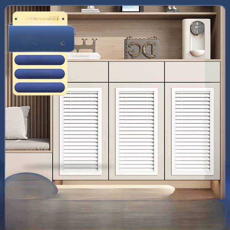 衣柜橱柜鞋柜天燃气表遮挡透气百叶窗定制尺寸颜色白色灰色黑色