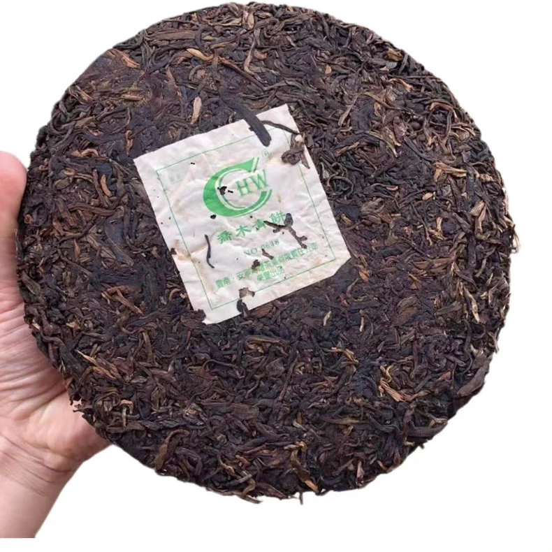 2006年海灣茶廠加嘉牌0648喬木青餅，經典普洱生茶，357克 普洱茶 BUASHOP普洱老茶