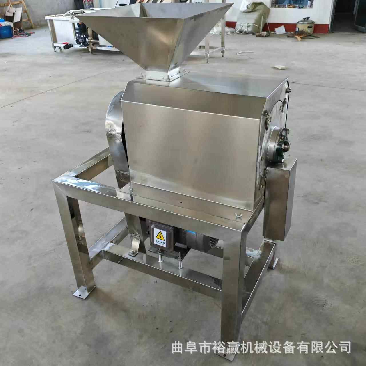 芒果去核打浆机橙子芒果加工出浆机大产量金桔番茄去皮打浆机