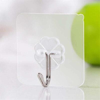 Transparent Traceless Hook, Cartoon Creative Door Back Adhes