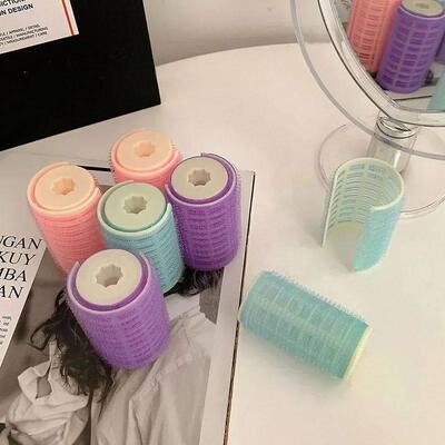 S/M/L Self-Grip Hook Hair Rollers Natural Bangs Fluffy Curle