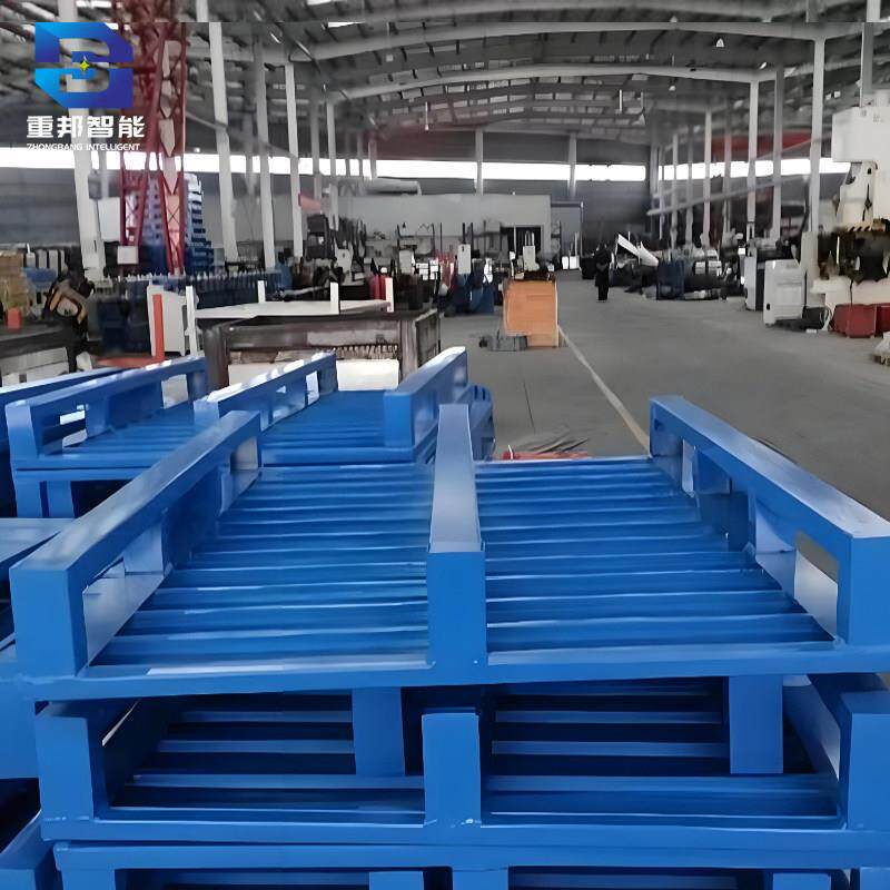 钢制堆高机托盘工厂重型货架托盘金属栈板卡板垫板工业专用铁托盘
