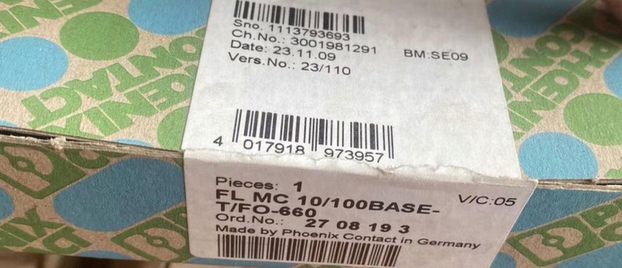 全新菲尼克斯2708193 FL MC 10/100BASE