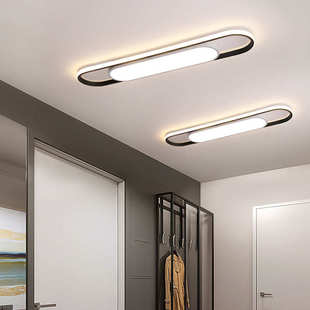 长条阳台吸顶灯简约现代客厅玄关卧室衣帽间走廊过道灯具批发