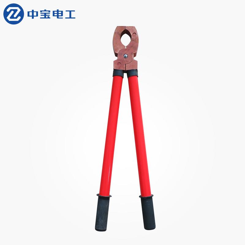中宝电工 绝缘夹钳 10KV 35KV高压电工用夹钳 玻璃钢绝缘夹钳