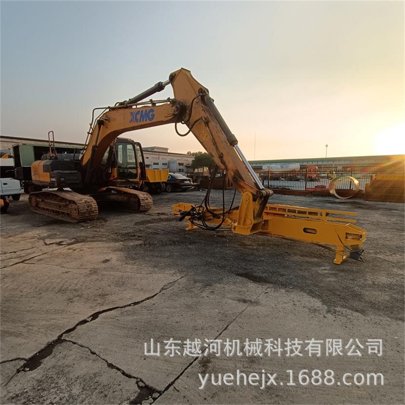 挖改钻机拧光伏桩打桩高度5m金昌永昌河清滩项目挖改钻机拧光伏