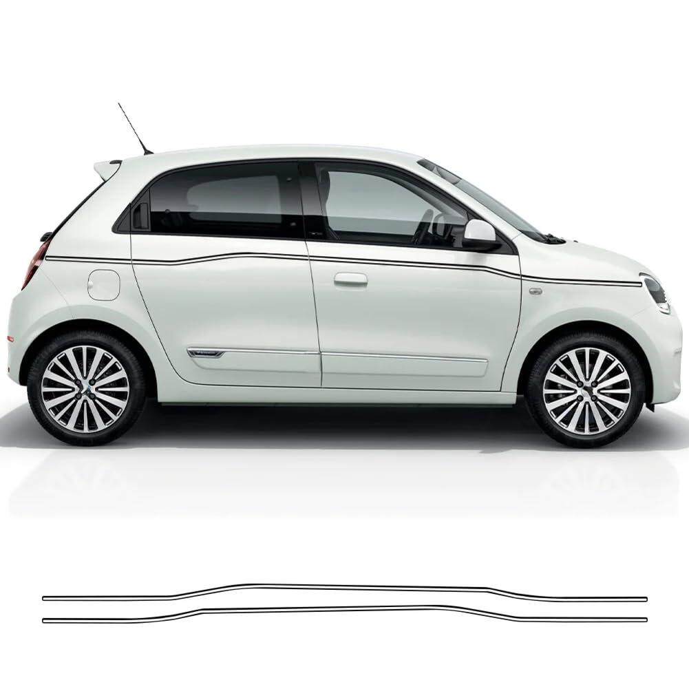 适用于雷诺RenaultTwingo3车贴车身贴纸腰线贴A2073