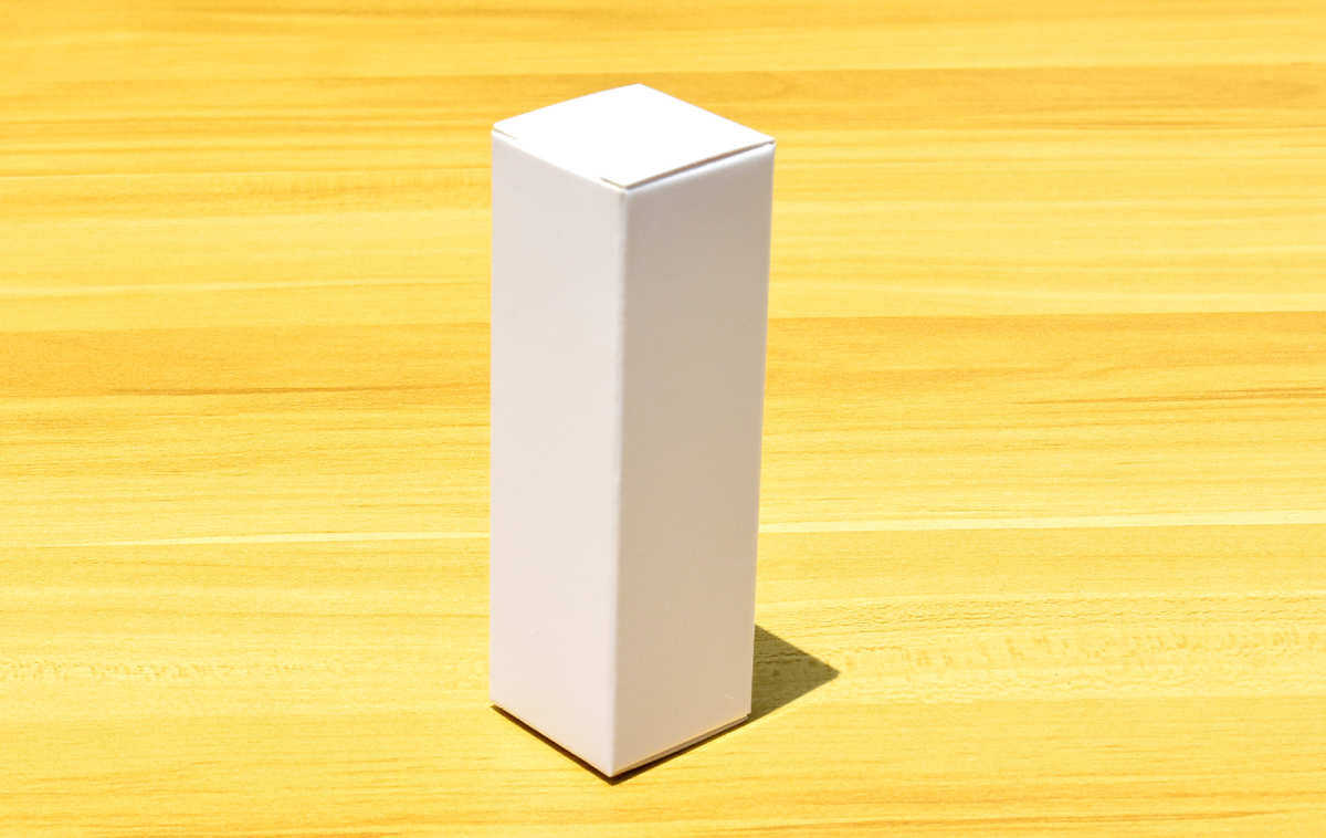 картон 小尺寸现货白卡纸盒21x21x121mm通用现货白卡盒包装盒空白纸盒