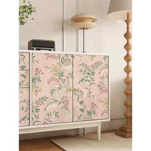 法式覆古装修家具贴纸田园风格装修房间橱柜贴纸柜盖丑变色贴纸