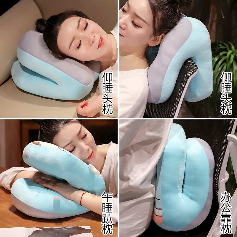 午睡枕儿童女生睡觉趴睡枕小学生午休趴趴桌上办公室午睡神器抱枕