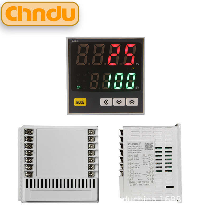 恒度温控器485通讯数显智能温控仪TC4S/5-H/M/L温度控制开关仪表P