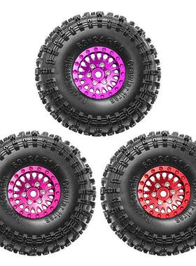 1/18 TRX4M 轮毂1/24 SCX24 AX24 1.0轮胎 攀爬车铝合金轮毂 D276