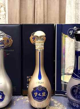 实拍（没有酒）梦之蓝空瓶子摆件样板房摄影直播背景道具高档装饰