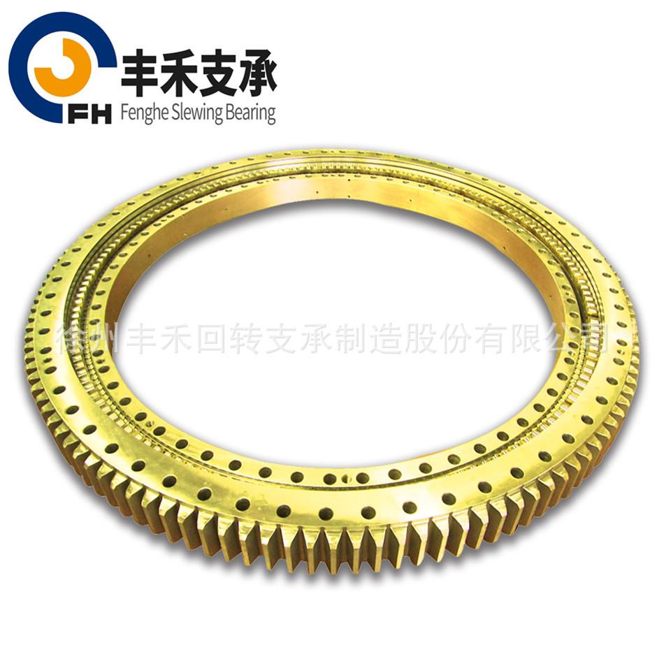 吊车回转支承旋转支承小齿轮转盘轴承起重机徐州回转支撑厂