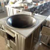 304农村不锈钢柴火灶批发多功能家用烧柴灶省柴炉户外可移动灶台