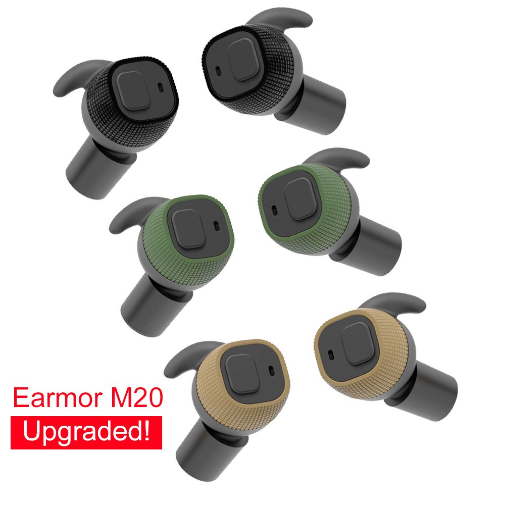 EARMOR M20新品M20可充电便携式电子拾音降噪耳塞听力保护 入耳式