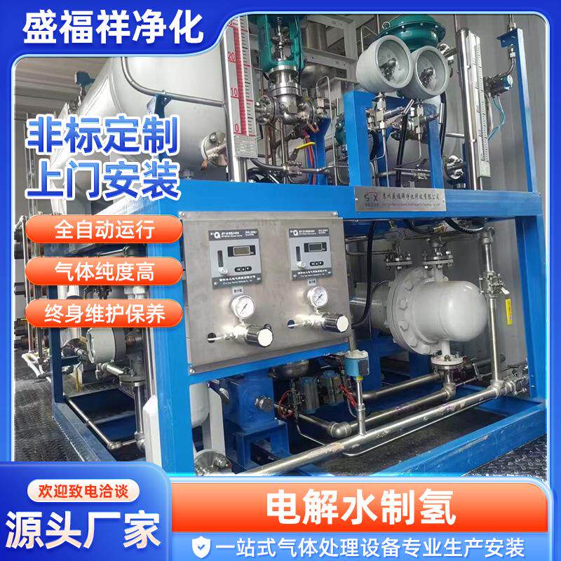 电解水制氢机厂家氢气纯化设备氢气提纯装置氨分解制氢设备