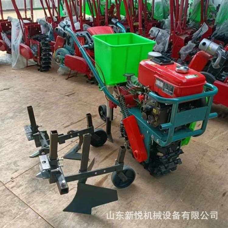 手推式VSU种汽玉米追肥油机大豆施播肥机苗圃茶园施肥机