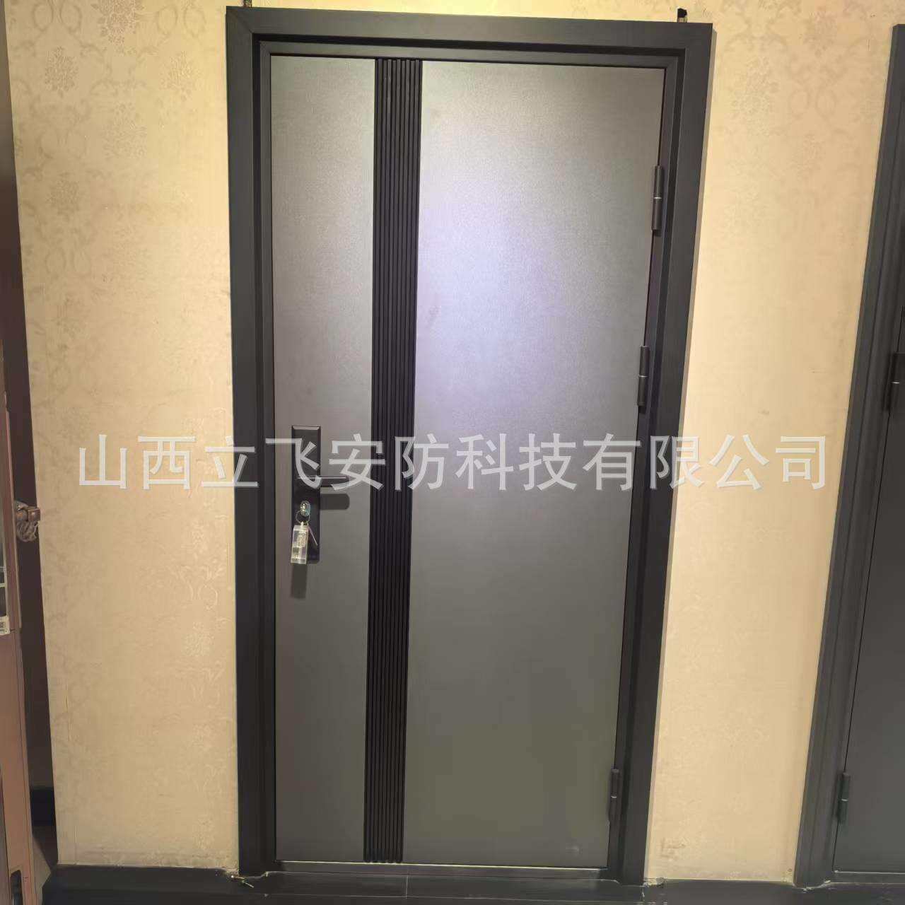 甲级防盗门安全门双色进户新款入户智能指纹密码锁防盗门