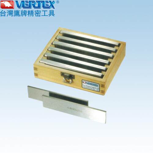 VERTEX4.6m/m厚12件组平行板VP-146等高虎钳平行垫板