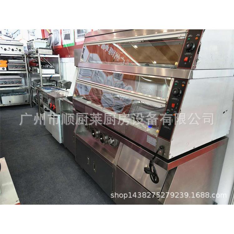 1.DH-6P2米干湿层保温柜商用展示示柜挞蛋烤翅双薯条汉堡1汉堡陈