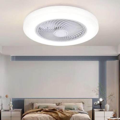 能吸顶室风扇卧灯超51大静音智家用一体客厅风力餐厅隐形带电风扇