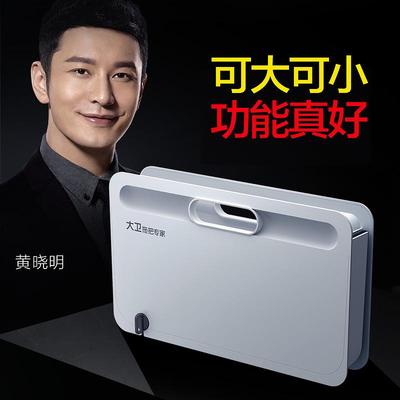 大卫可折叠水桶家用清洗拖把桶长方形储水拖布拖地墩布大号塑料桶