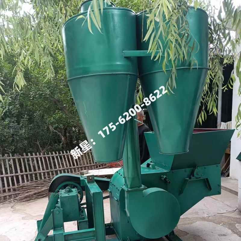 锤粉碎机养殖场干湿片两用料饲秸碎秆POW粉机