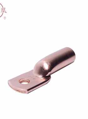 A级紫铜铜鼻子电线电缆铜接头DTG-300A级酸洗接线端子1只
