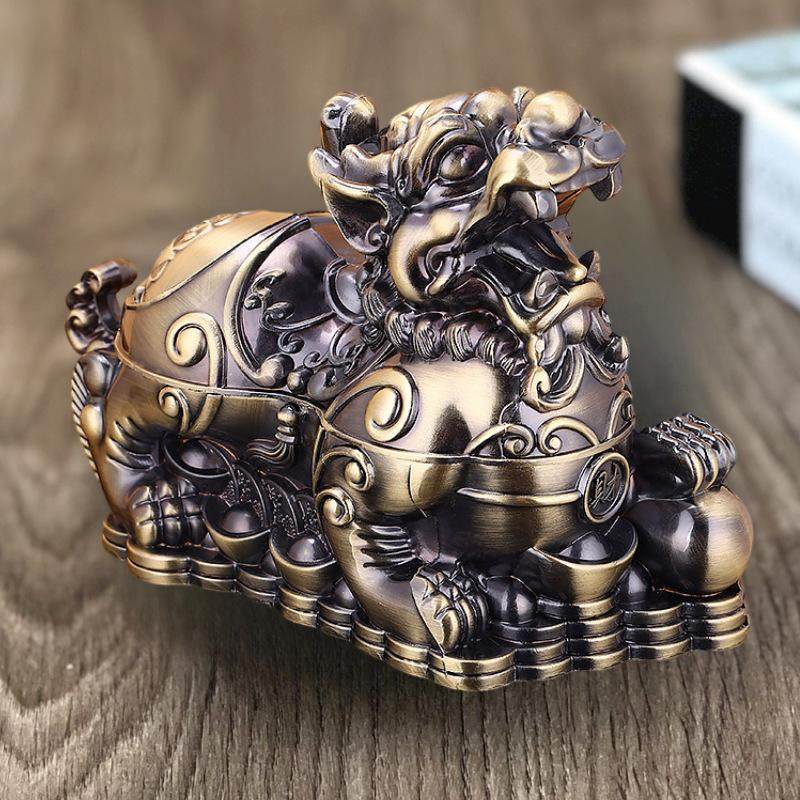 烟灰缸家用客厅创意个性网红ins办公室防飞灰带盖父亲节礼物大号,家居饰品,装饰烟灰缸,淘宝优惠券,粉丝福利购,淘宝优惠卷