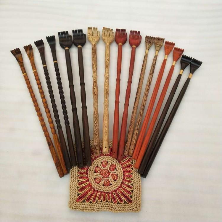 手挠抓痒鸡翅木痒痒挠连珠挠片挠不求人乌木痒痒挠厂家