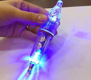 集鱼灯 船灯 入水灯诱鱼灯 海钓船钓渔具用品钓鱼配件12厘米