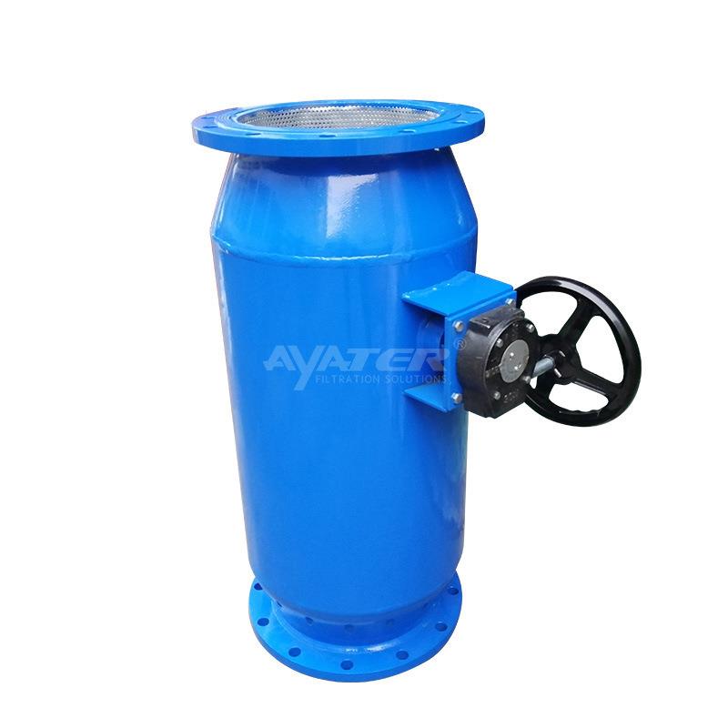 反冲洗过滤器角通直通快速除污器卧式管道除污器
