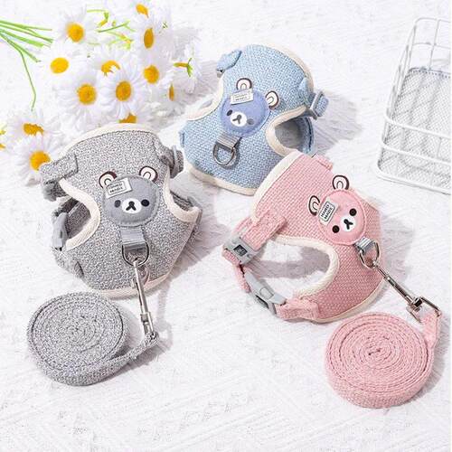 Dog Leash Cute Vest for Small Pets Kittens Undershirt Type B