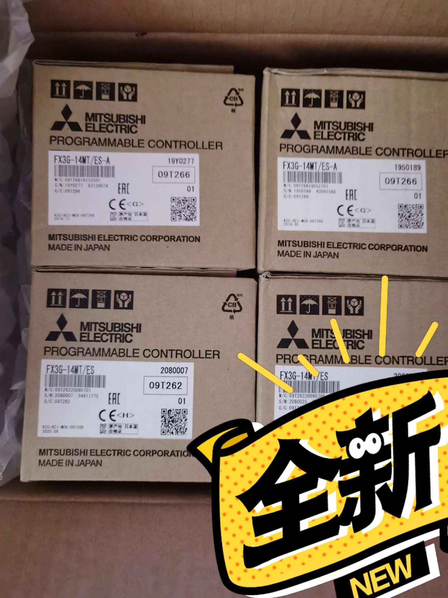 三菱PLC FX3G-14MT/ES FX3G-14MT/E
