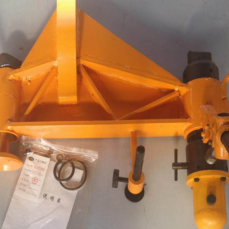 现货43kg液压弯轨机手动液压弯道器KWPY-600液压弯轨器
