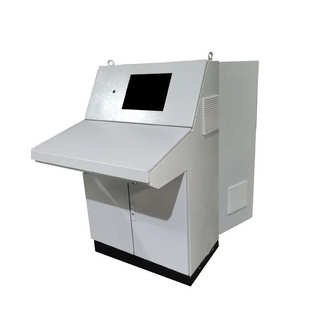 斜面操作柜电气控制配电机柜 琴式 仿威图APSD三段式 操作台工业立式