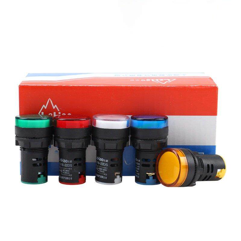 ad16-22dsLED信号灯电源指示灯泡24v220v380v按钮开关电器配件22m