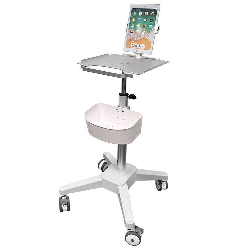 便捷式彩超加厚平板推车仪器车PDA扫码枪探头信息化终端安康树